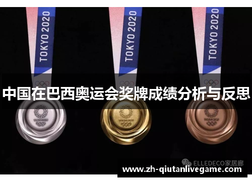 中国在巴西奥运会奖牌成绩分析与反思